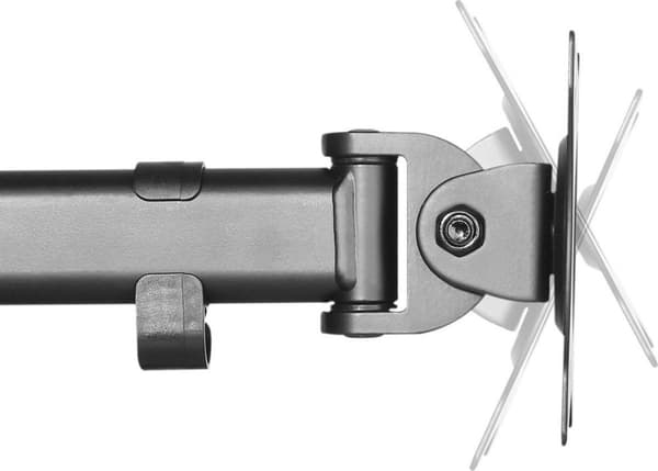 InLine Tischhalterung, för 2x TFT/LCD/LED till 68cm (27), m