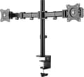 Miniatyrbild 1 av 9: InLine Tischhalterung, för 2x TFT/LCD/LED till 68cm (27), m