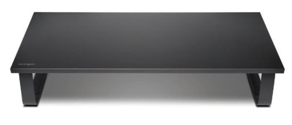 Kensington Extra Wide Monitor Stand/Computer Stand/Booster til skriveborde - Til skærm op til 32"/20 kg - Dimensioner: 12x26x60 Cm - Sort Sort