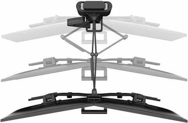 Ergotron TRACE 45-631-224 platt bordsfäste 68,6 cm (27") Clamp Black