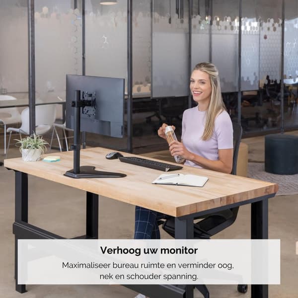Fellowes Seasa näytön varsi vapaasti seisova yksittäinen 1 näyttö 81,3 cm, 32 tuumaa