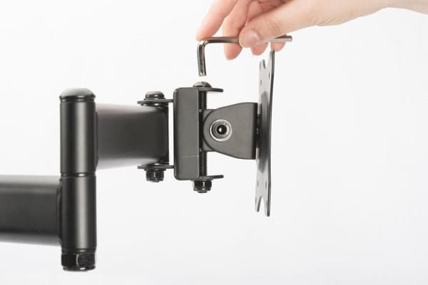 Digitus DA-90349 Näytön pöytäteline 2-suuntainen 38,1 cm (15) - 68,6 cm (27) Kääntyvä, Korkeussäädettävä, Kallistava, Kääntyvä, Käännettävä, Seisova