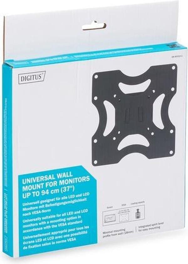 Digitus DA-90310-1 TV-ophæng 94 cm (37") Sort