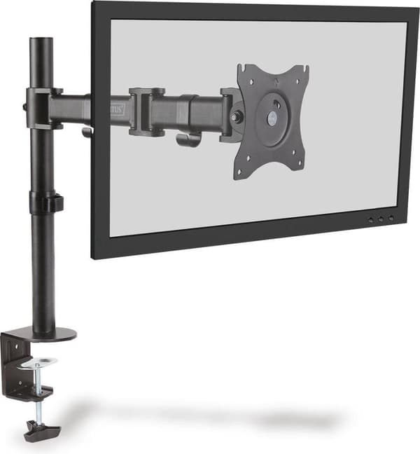 Digitus DA-90361 Monitor bordbeslag 1-vejs 38,1 cm (15) - 68,6 cm (27) Roterbar, Højdejusterbar, Vipbar, Drejelig, Roterbar