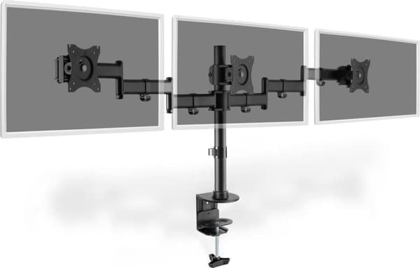 DIGITUS Tischhalterung universal Single upp till 27" + Klemmhalt.