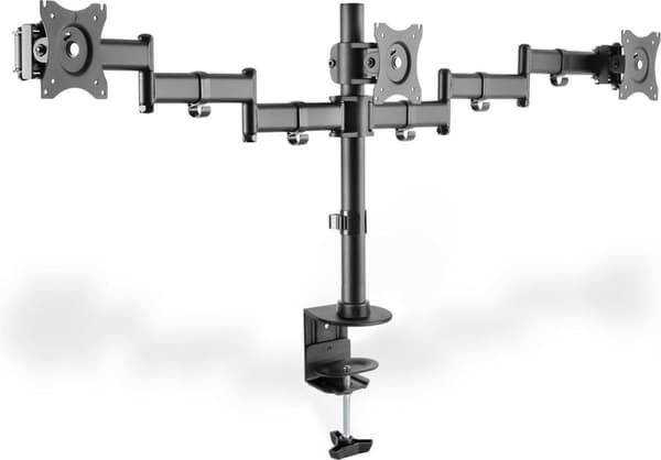 DIGITUS Tischhalterung universal Single upp till 27" + Klemmhalt.