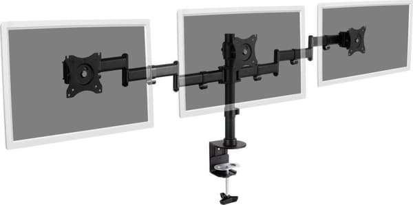 DIGITUS Tischhalterung universal Single upp till 27" + Klemmhalt.