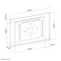 Miniatyrbillede 11 af 11: Neomounts by Newstar Tablet Wall Mount til 12,9" iPad Pro Tablets - Hvid (WL15-660WH1)