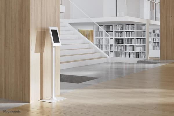 Neomounts by Newstar Tilt & Swivel Tablet Floor Stand for 9.7-11" Tablets - White (FL15-650WH1)