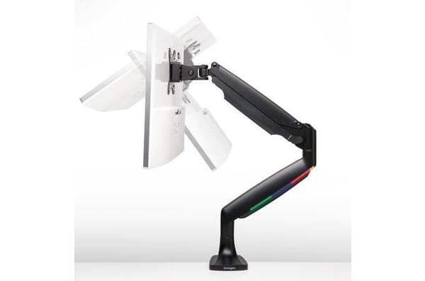 Kensington SmartFit yhdellä kosketuksella korkeussäädettävä yhden näytön varsi - Pöytäteline näytölle (säädettävä varsi) - Näytön koko: 33-81,3 cm (13