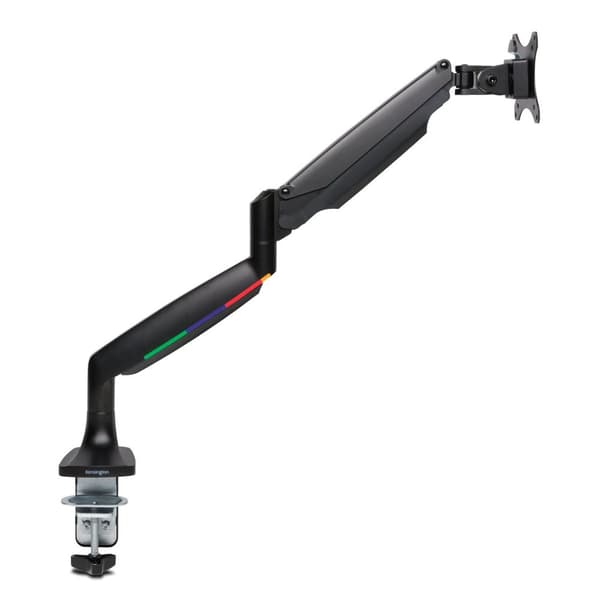 Kensington SmartFit One-Touch Højdejusterbar enkeltskærmsarm - Skrivebordsmontering til skærm (justerbar arm) - Skærmstørrelse: 33-81,3 cm (13"-32") - Sort
