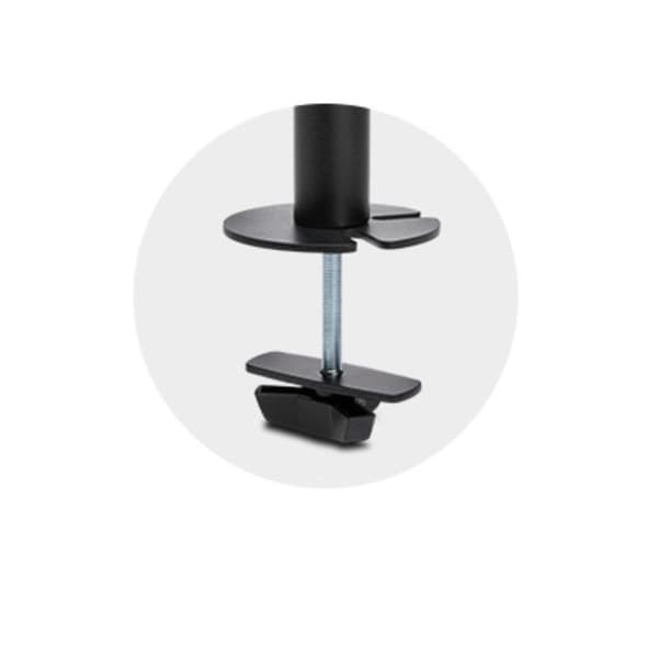 Kensington SmartFit Ergo Dual Extended Monitor Arm - Desk mount for 2 monitors (adjustable arm) - Black - Screen size: up to 81.3 cm (up to 81.30cm (3