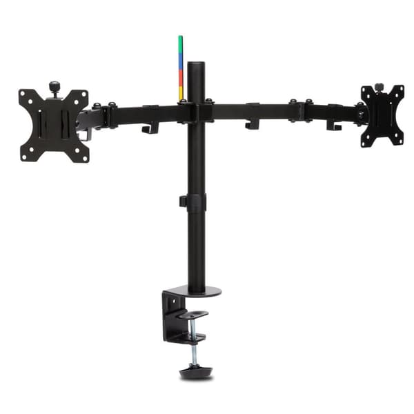 Kensington SmartFit Ergo Dual Extended Monitor Arm - Skrivebordsbeslag til 2 skærme (justerbar arm) - Sort - Skærmstørrelse: op til 81,3 cm (op til 81 Sort