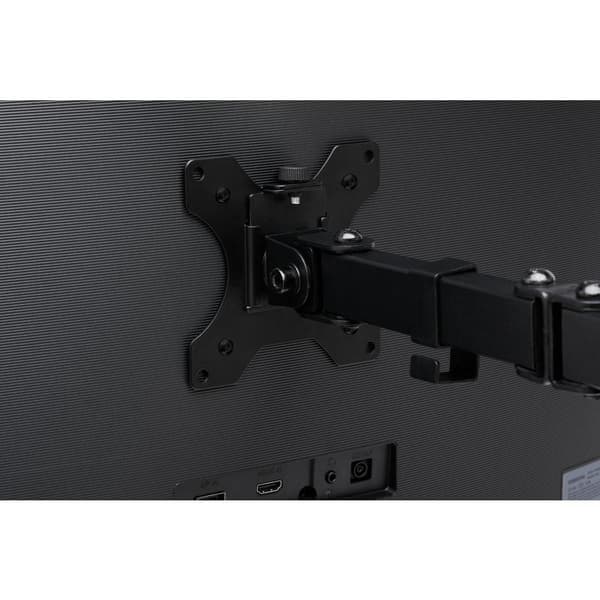 Kensington SmartFit Ergo Single Extended Monitor Arm - Desk mount for monitor (adjustable arm) - Black - Screen size: up to 86.4 cm (up to 86.40cm (34