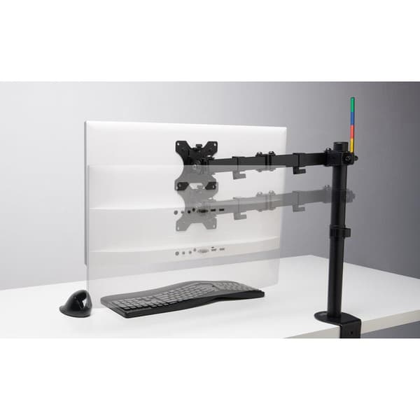 Kensington SmartFit Ergo Single Extended Monitor Arm - Desk mount for monitor (adjustable arm) - Black - Screen size: up to 86.4 cm (up to 86.40cm (34