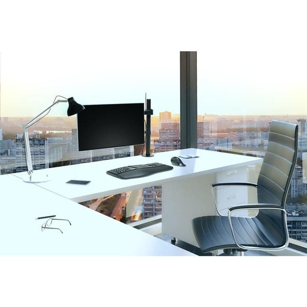 Kensington SmartFit Ergo Single Extended Monitor Arm - Desk mount for monitor (adjustable arm) - Black - Screen size: up to 86.4 cm (up to 86.40cm (34