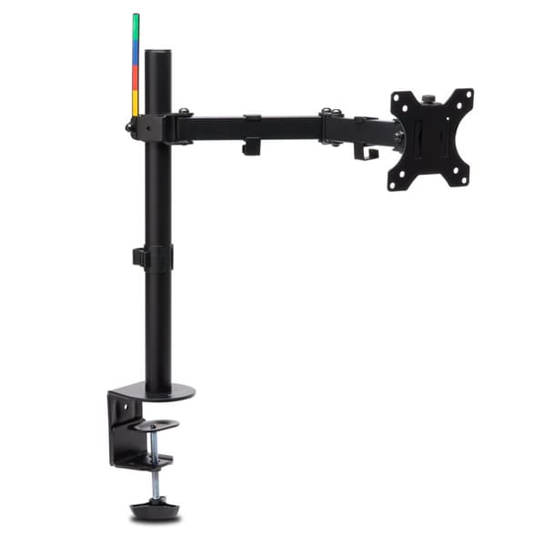 Kensington SmartFit Ergo Single Extended Monitor Arm - Skrivebordsbeslag til skærm (justerbar arm) - Sort - Skærmstørrelse: op til 86,4 cm (op til 86, Sort