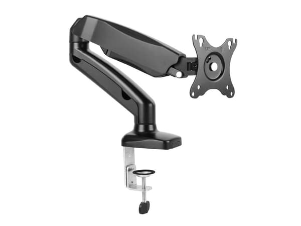 Udstyr bordmontering 43,20 cm (17")-32" LCD VESA f. 1 skærm gasfjeder (650120NY VERSION) Sort