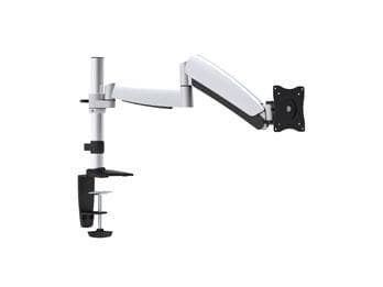 Udstyr Monitor bordmontering 43,20 cm (17")-32" aluminium 360° roterbar (650112NY VERSION) Hvid