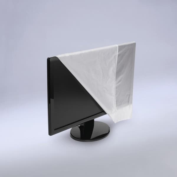 Hama - Dust cover for monitor - 61 cm-66 cm (24"-26") - transparent