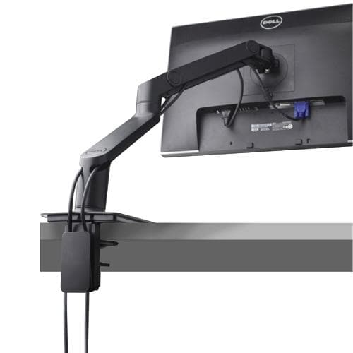 Dell MSA14 Single Monitor Arm Stand - monteringssats (ledarm, VESA-adapterplatta) - för LCD-skärm - svart (19"-38") - skrivbord - för Dell 3510, 5510,