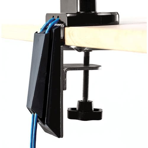 Fellowes Platinum Monitor Arm - Skrivbordsfäste för 2 skärmar (justerbar arm) - Svart - Skärmstorlek: upp till 68,6 cm (upp till 68,60 cm (27") (80434
