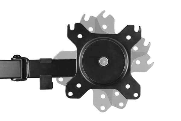 Trust GXT 1120 Mara Dual Monitor Arm 81,3 cm (32") svart skrivbord