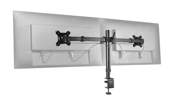 Trust GXT 1120 Mara Dual Monitor Arm 81,3 cm (32") svart skrivbord
