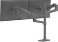 Miniatyrbild 1 av 5: Ergotron LX Dual Stacking Arm Tall Pole - monteringssats (2 ledade armar, 2 förlängningsfästen, genomföringsplatta, monteringsdetaljer, bordsklämma, 2