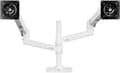 Miniatyrbillede 9 af 9: Ergotron LX Dual Stacking Arm - monteringssæt (spændebeslag til bord, stang, 2 leddelte arme, 2 forlængerbeslag) til 2 LCD-skærme - aluminium, slidstæ
