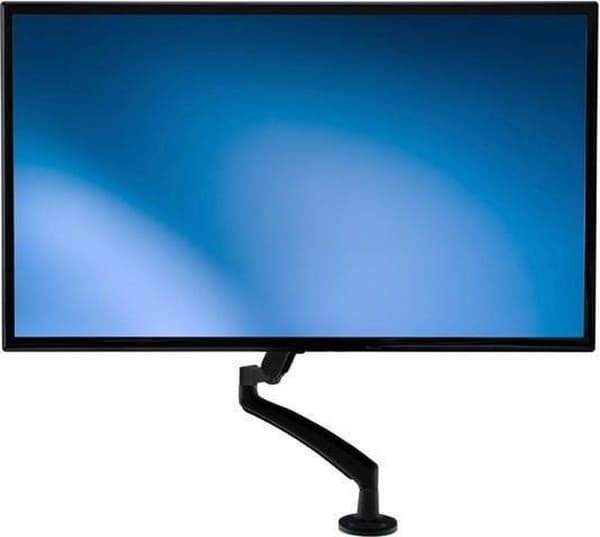 StarTech.com Näytön varsi kaapelinhalliuksella ja pöytäteline - näyttöteline - pöytäteline LCD-näytölle (säädettävä varsi) - muovi, teräs - musta - nä