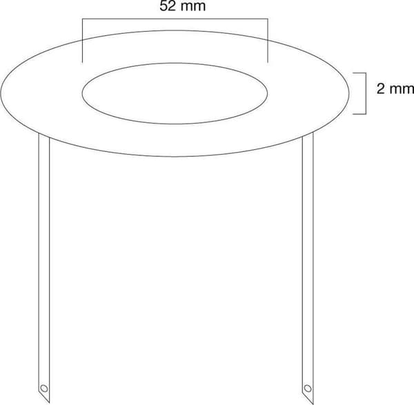 Neomounts från Newstar FPMA-CRW5 - monteringskomponent (takmonteringsskydd) - för LCD-skärm - metall - vit