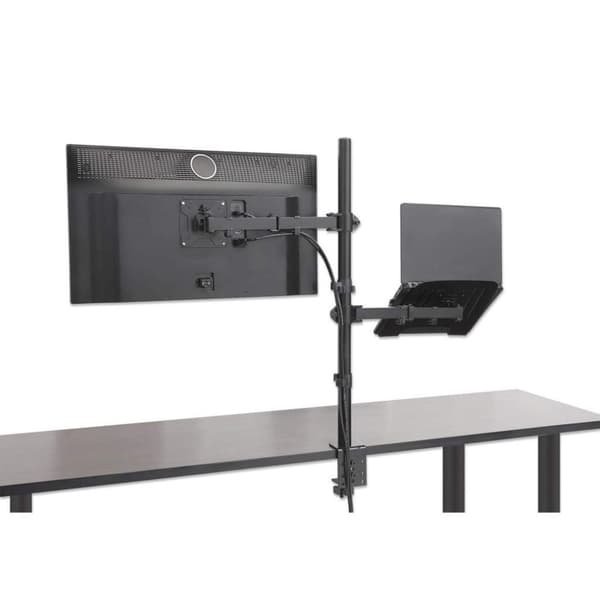Manhattan 462136 bordmontering til fladskærm 81,3 cm (32") Clamp Black (462136)