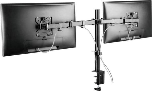 DELTACO GAMING DualMonitor bordmontering 13-32 Z-skærme, sw GAM-040 (GAM-040)
