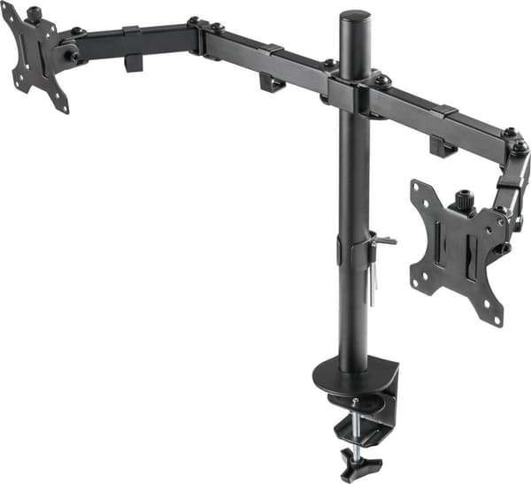 DELTACO GAMING DualMonitor bordmontering 13-32 Z-skærme, sw GAM-040 (GAM-040) Sort