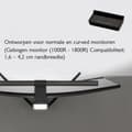 Miniatyrbillede 8 af 8: BenQ Screenbar Halo - LED-skærmlampe sort [Energiklasse G] (9H.W49WT.ES3)
