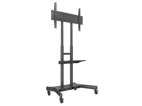 HAGOR M Public Floorstand HD - trolley - til LCD-skærm - sort - skærmstørrelse: 140-213 cm (55"-84") - monteringsgrænseflade: 800 x 500 mm Sort