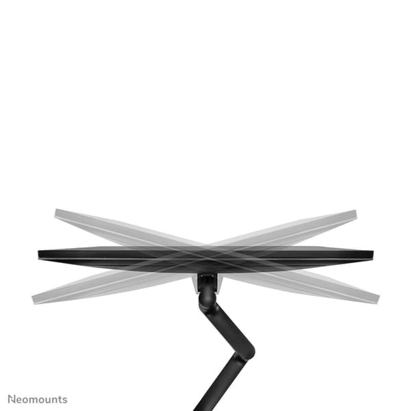 Neomounts fra Newstar Monitor Skrivebordsbeslag - Klemme/bolt - 8 kg - 43,2 cm (17") - 68,6 cm (27") - 100 x 100 mm - Sort (DS60-425BL1)
