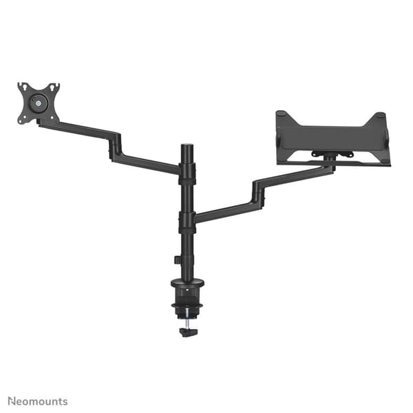 Bordsfäste dubbel bildskärm/notebook 17-27"/hög/lutbar/roterbar/svart (DS20-425BL2)