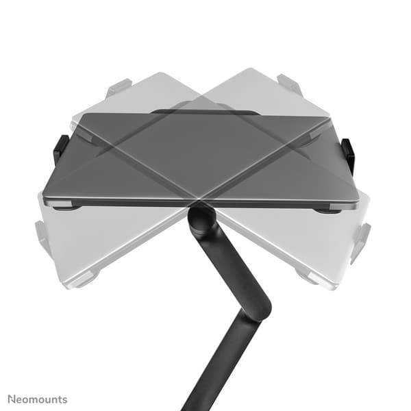 Bordsfäste dubbel bildskärm/notebook 17-27"/hög/lutbar/roterbar/svart (DS20-425BL2)