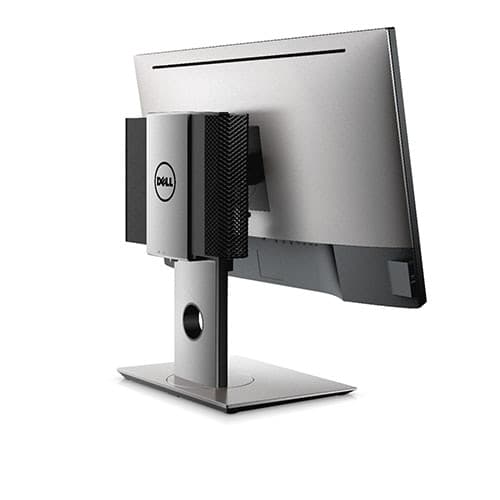 Dell Micro Form Factor All-in-One Stand MFS18 - Stander - til skærm / mini pc - Skærmstørrelse: 48,3-68,6 cm (19"-27") - Monteringsgrænseflade: 100 x