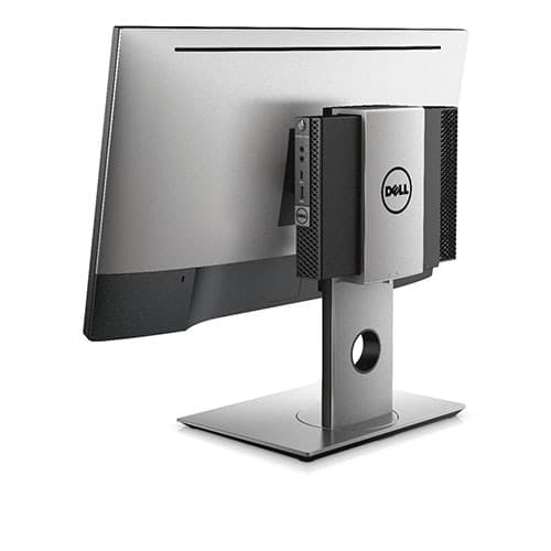 Dell Micro Form Factor All-in-One Stand MFS18 - Stander - til skærm / mini pc - Skærmstørrelse: 48,3-68,6 cm (19"-27") - Monteringsgrænseflade: 100 x