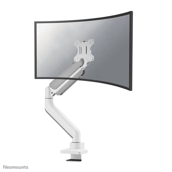Neomounts DS70PLUS-450WH1 - Monteringssæt (bordmonteringsarm) - Fuldt bevægelig - til buet LCD-skærm - stål - hvid - skærmstørrelse: 43,18-124,5 cm (1 Hvid