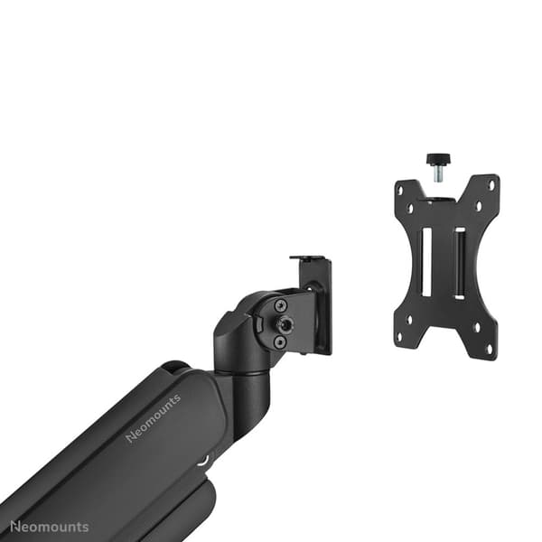 Neomounts DS70PLUS-450BL1 - Monteringssæt (bordmonteringsarm) - Fuldt bevægelig - til buet LCD-skærm - stål - sort - skærmstørrelse: 43,18-124,5 cm (1