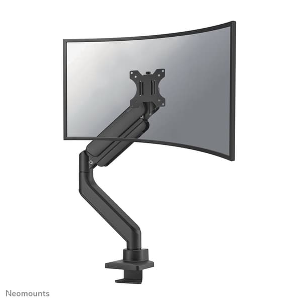 Neomounts DS70PLUS-450BL1 - Monteringssæt (bordmonteringsarm) - Fuldt bevægelig - til buet LCD-skærm - stål - sort - skærmstørrelse: 43,18-124,5 cm (1 Sort