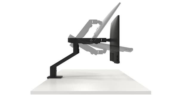 Dell Single Monitor Arm - MSA20 - Monteringssæt - justerbar arm - til LCD-skærm - Sort - Skærmstørrelse: 48,3-96,5 cm (19"-38") - Monteringsgrænseflad