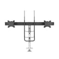 Miniatyrbild 6 av 11: Neomounts DS75S-950WH2 - Monteringssats (bordsmonteringsarm) - Helt flyttbar - för 2 LCD-skärmar - aluminium - vit - skärmstorlek: 43,2-68,6 cm (17"-2