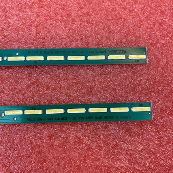 LED-taustavalo nauha, yhteensopiva LG 55UH651V:n ja 55UH650V:n kanssa.