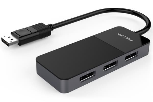 PremiumCord adaptér MST DisplayPort 1.4 na 3x DisplayPort / 8K / 3x 4K/ černý