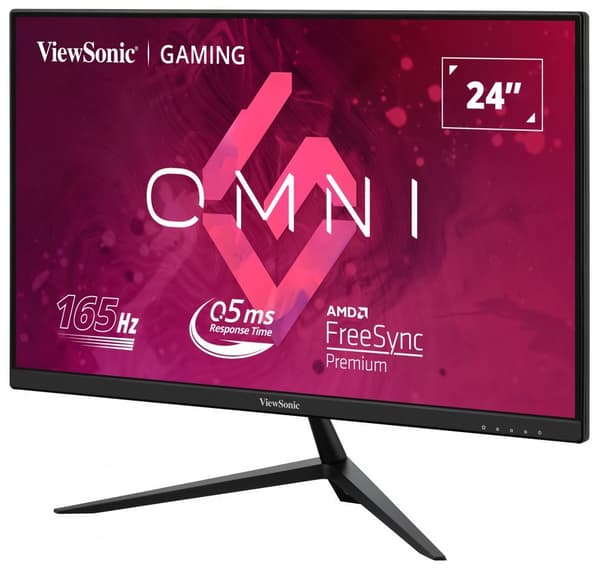 ViewSonic VX2428 OMNI / 24"/ IPS / 16:9/ 1920x1080 / 165Hz/ 0,5ms/ 250cd/m2 / Freesync premium /  2xHDMI / DP  / repro